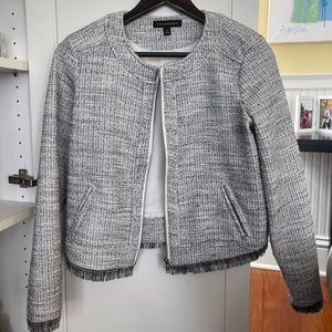 Banana Republic Collarless Blazer